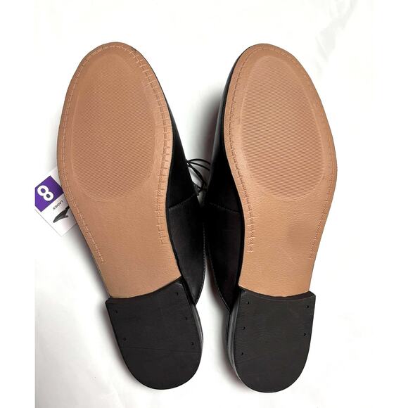 NEW Steve Madden Galilea Mule Leather Slip-On Mule Flats, Size 8 - Picture 7 of 7
